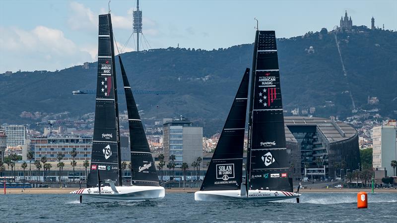 American Magic - AC40 - Day 116 - April 23, 2024 - Barcelona photo copyright Job Vermeulen / America's Cup taken at New York Yacht Club and featuring the AC40 class