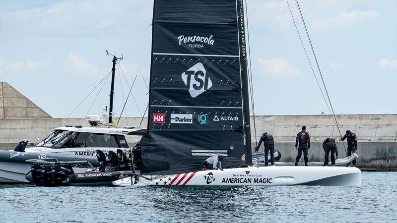 American Magic - AC40 - Day 116 - April 23, 2024 - Barcelona photo copyright Job Vermeulen / America's Cup taken at New York Yacht Club and featuring the AC40 class