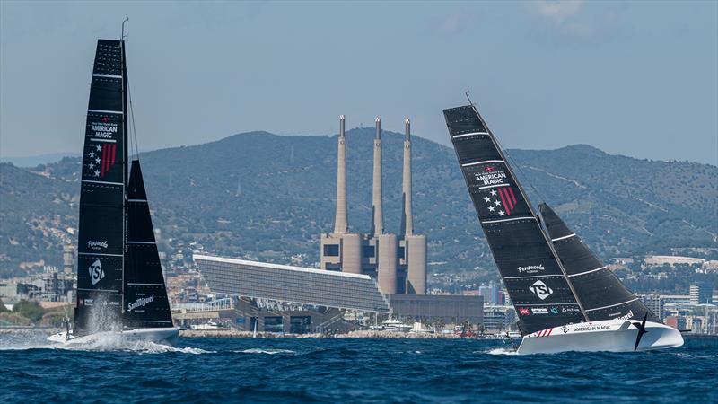 American Magic - AC40 - Day 117 - April 24, 2024 - Barcelona - photo © Job Vermeulen / America's Cup