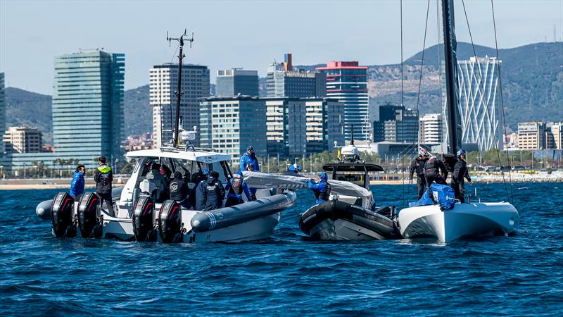 American Magic - AC40 - Day 117 - April 24, 2024 - Barcelona photo copyright Job Vermeulen / America's Cup taken at New York Yacht Club and featuring the AC40 class