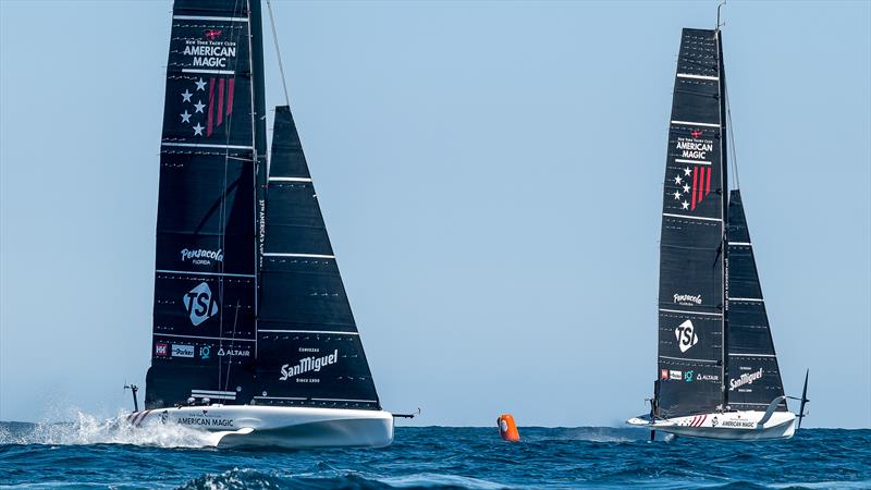 American Magic - AC40 - Day 117 - April 24, 2024 - Barcelona - photo © Job Vermeulen / America's Cup