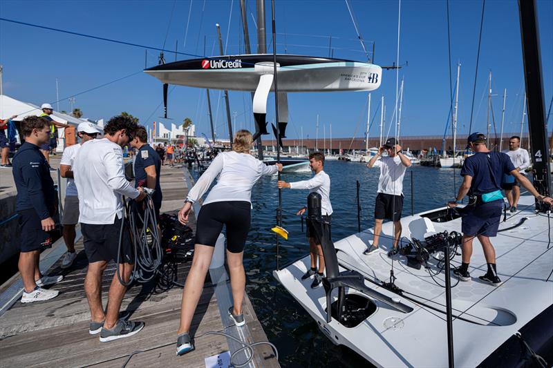 Preparations ahead of the Unicredit Youth America's Cup - photo © America's Cup