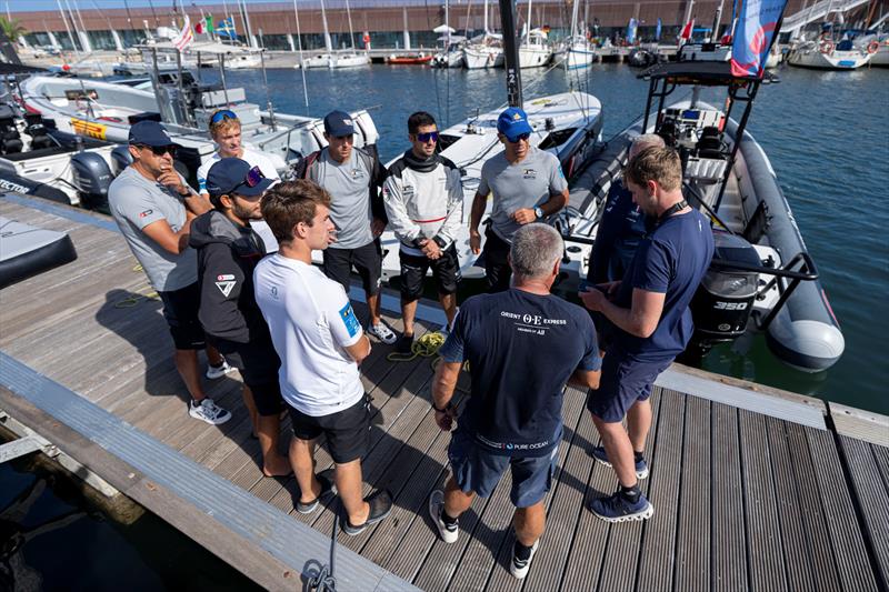 Preparations ahead of the Unicredit Youth America's Cup - photo © America's Cup