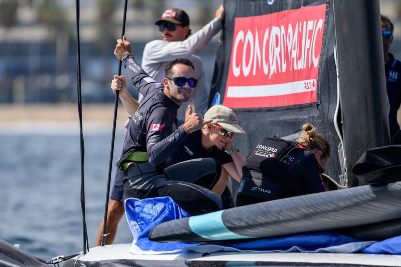 Preparations ahead of the Unicredit Youth America's Cup - photo © Ricardo Pinto / America's Cup