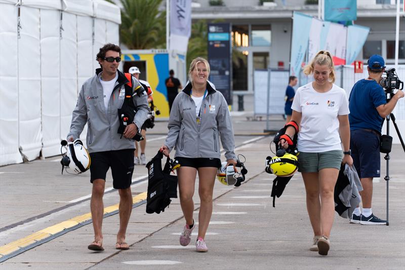 Preparations ahead of the Unicredit Youth America's Cup - photo © America's Cup