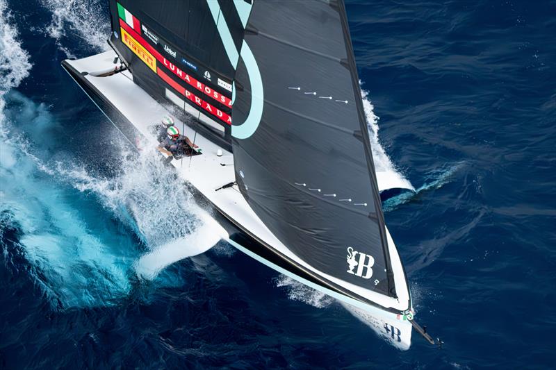 UniCredit Youth America's Cup, Race Day 1 - Group A - Luna Rossa Prada Pirelli Youth Team - 17th September 2024 - photo © Ian Roman / America's Cup