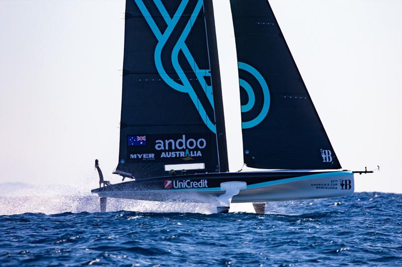 Andoo Team Australia at UniCredit Youth America's Cup - photo © Nic Douglass @sailorgirlHQ
