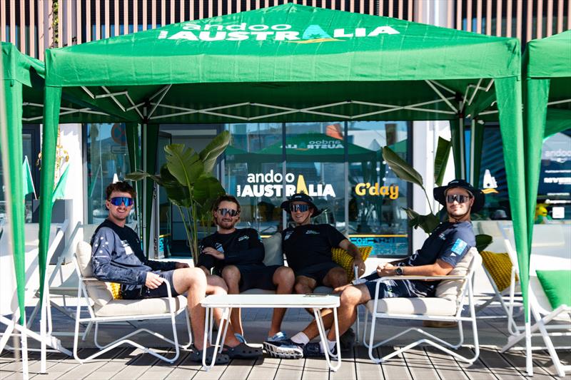 Andoo Team Australia at UniCredit Youth America's Cup - photo © Nic Douglass @sailorgirlHQ