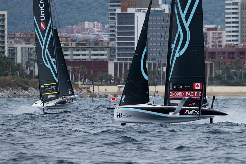 Concord Pacific Racing Youth Team on UniCredit Youth America's Cup, Race Day 4 - Group B  - September 21, 2024 - Barcelona - photo © Ricardo Pinto / America's Cup