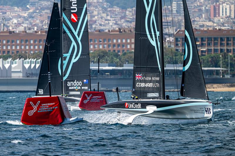 Athena Pathway (GBR) - AC40 - UniCredit Youth America's Cup, Race Day 7 - September 24, 2024 - photo © Ricardo Pinto / America's Cup