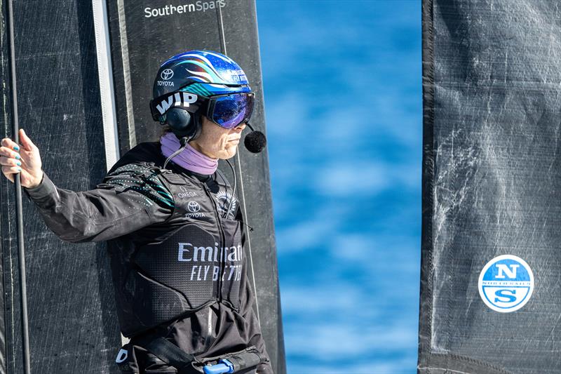 I that Jo Aleh? - Emirates Team NZ  - Group A - Puig Women's America's Cup -  Group A - October 5, 2024  - photo © Ricardo Pinto / America's Cup