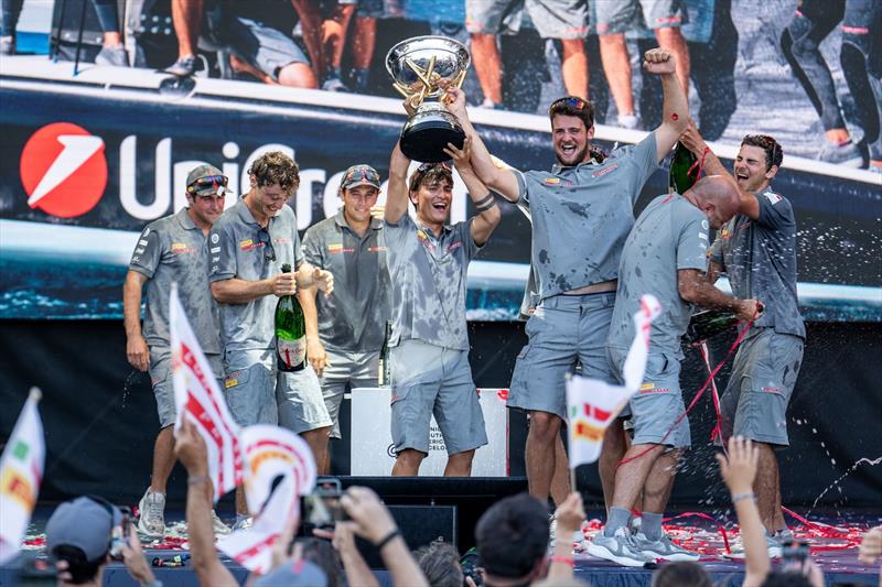 Luna Rossa 2024 America's Cup Youth Champions - September 26, 2024 - Barcelona - photo © Ian Roman / America's Cup