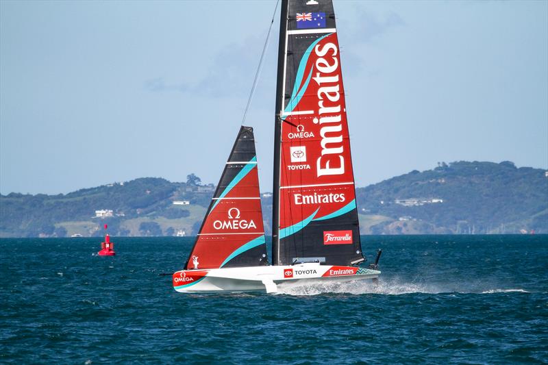 Emirates Team New Zealand - AC40 - Waitemata Harbour - November 3, 2025 - photo © Richard Gladwell - Sail-World.com/nz