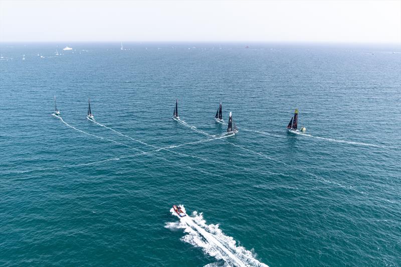 AC40 racing during the lead up to the Louis Vuitton 37th America's Cup - September 17, 2023 - photo © America's Cup Media