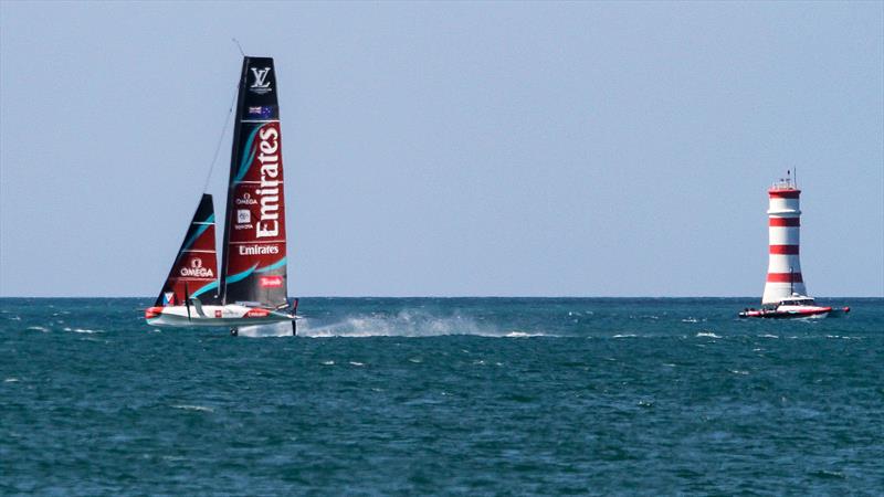 Emirates Team New Zealand - Solo testing - AC40 - Auckland - January 29, 2026 - photo © Richard Gladwell - Sail-World.com/nz