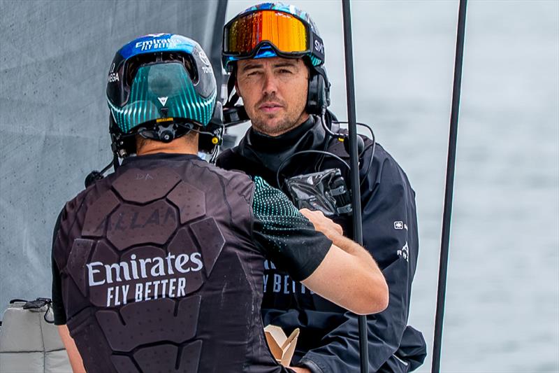 Iain Jensen (AUS) has joined Emirates Team New Zealand - January 30, 2026 photo copyright Emirates Team NZ taken at Royal New Zealand Yacht Squadron and featuring the AC40 class