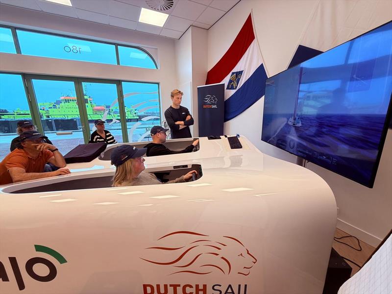 Para Sailors discover AC40 Simulator photo copyright DutchSail taken at  and featuring the AC40 class