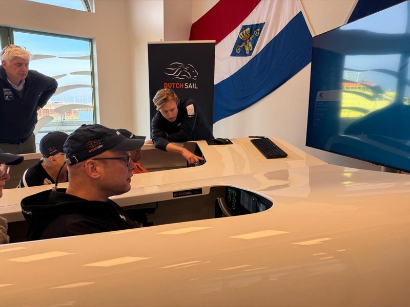 Para Sailors discover AC40 Simulator photo copyright DutchSail taken at  and featuring the AC40 class