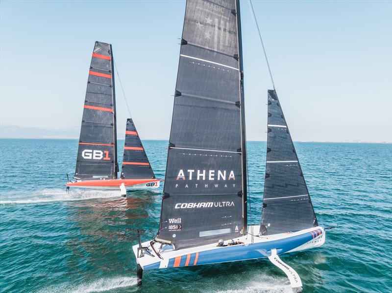 GB1 - AC 40 training - Cagliari - March 24, 2026 - photo © C. Gregory / GB1