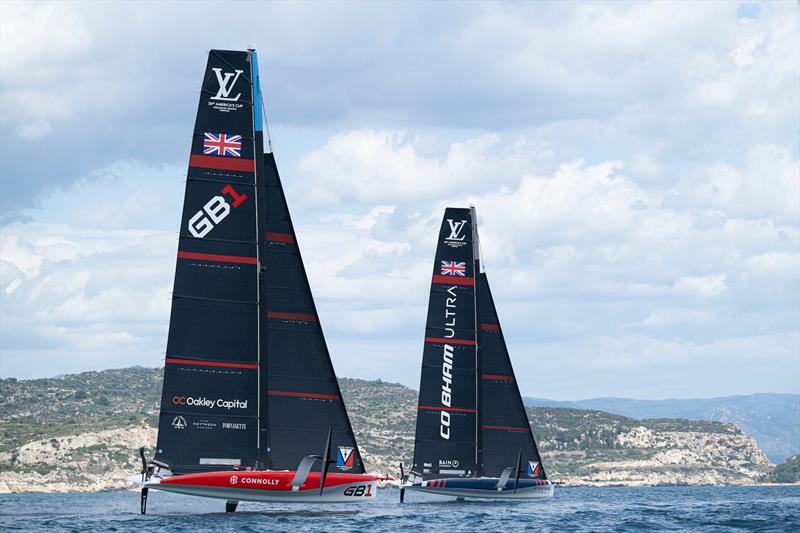 Practice race - Louis Vuitton 38th America's Cup - Preliminary Regatta Sardinia - May 21, 2026 - photo © Ricardo Pinto / America's Cup