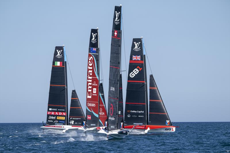 Official Practice -  Louis Vuitton 38th America's Cup - Preliminary Regatta Sardinia - May 21, 2026 - photo © Ricardo Pinto