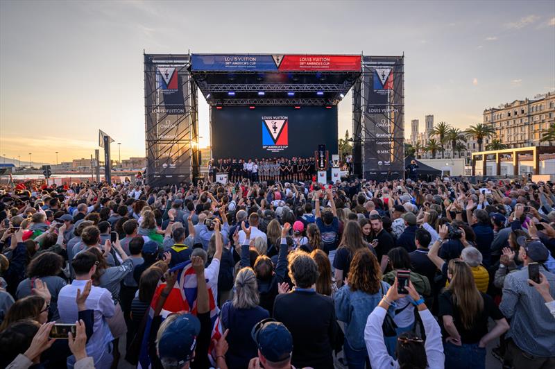 Opening Ceremony -  Louis Vuitton 38th America's Cup - Preliminary Regatta Sardinia - May 21, 2026 - photo © ACP Media
