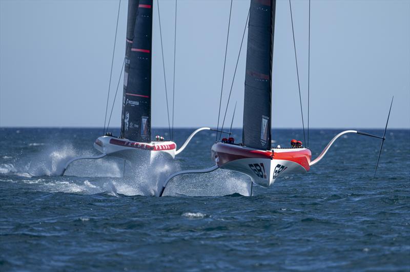 Official Practice -  Louis Vuitton 38th America's Cup - Preliminary Regatta Sardinia - May 21, 2026 - photo © Ricardo Pinto