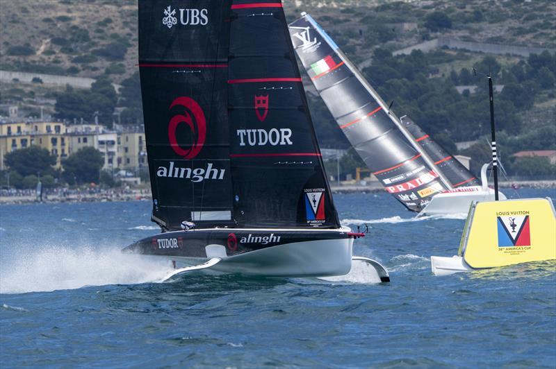 Tudor Alinghi - Day 1 - Louis Vuitton 38th America's Cup - Preliminary Regatta Sardinia - May 22, 2026 - photo © Ian Roman