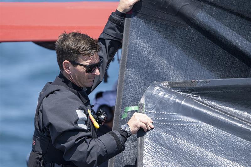 Dylan Fletcher GB1 - Louis Vuitton 38th America's Cup - Preliminary Regatta Sardinia Race Day 2  - May 23, 2026 - photo © Ricardo Pinto