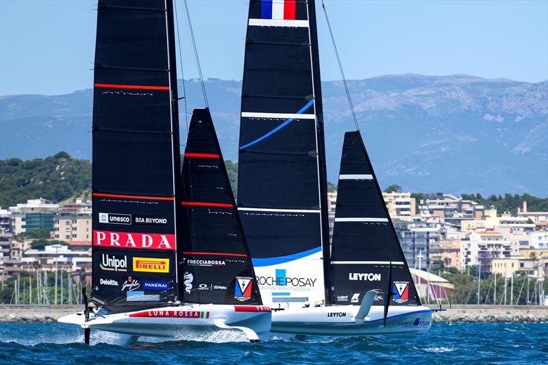Luna Rossa, La Roche-Posay Racing Team at the Louis Vuitton 38th America's Cup Preliminary Regatta - Day 2 - photo © David Maynard / www.alleycatphotographer.com