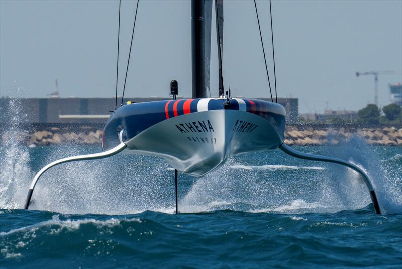 Athena Pathway at the Louis Vuitton 38th America's Cup Preliminary Regatta - Day 2 - photo © Ivo Rovira
