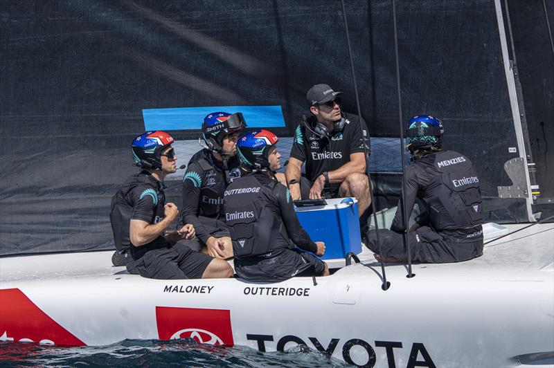 Emirates Team NZ ahead of the Final - Louis Vuitton 38th America's Cup Preliminary Regatta - Day 3 - May 24, 2026 - photo © Ian Roman