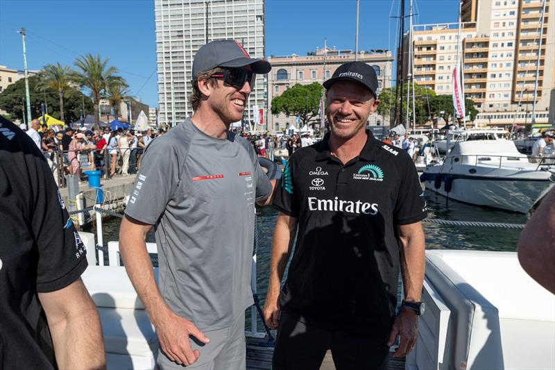 Peter Burling and Nathan Outteridge - Louis Vuitton 38th America's Cup Preliminary Regatta - Day 3 - May 24, 2026 - photo © Ian Roman