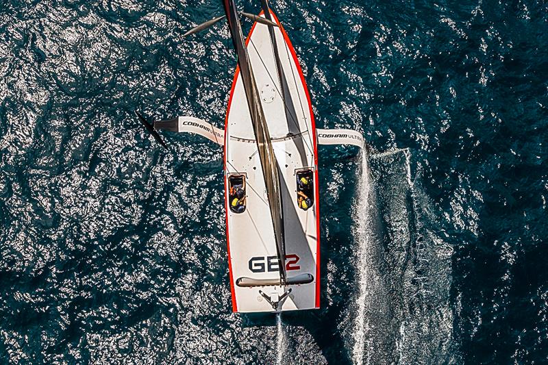 Cobham-Ultra GB2 is the new British America's Cup Womens team - August 2026 photo copyright Cameron Gregory taken at Royal Yacht Squadron and featuring the AC40 class