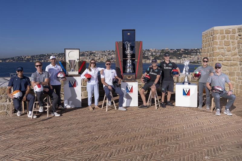 Louis Vuitton 38th America's Cup - Preliminary Regatta Naples - Skippers Group - photo © Ian Roman / America's Cup