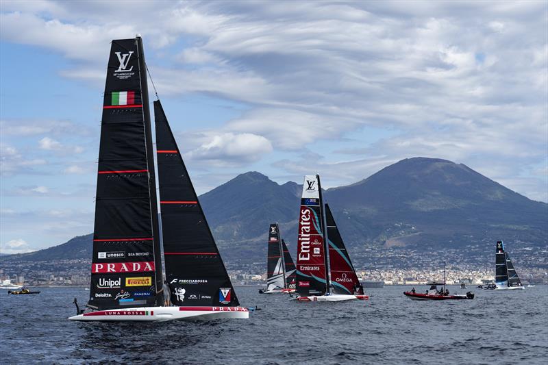 Luna Rossa - Day 1 - Louis Vuitton America's Cup - Preliminary Regatta Naples - September 25, 2026 - photo © Ian Roman/ America's Cup