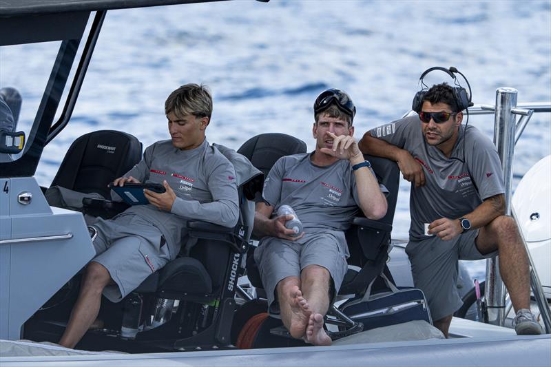 Luna Rossa crew - Day 1 - Louis Vuitton America's Cup - Preliminary Regatta Naples - September 25, 2026 - photo © Ian Roman/ America's Cup