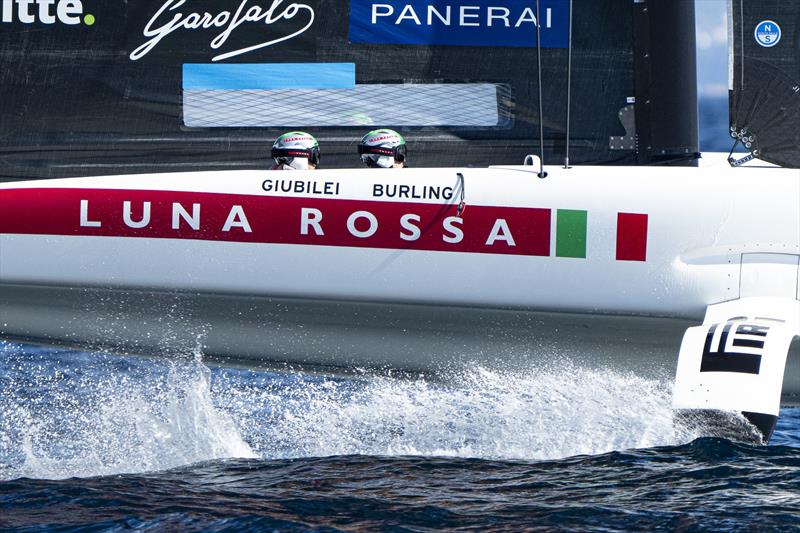 Luna Rossa - Day 1 - Louis Vuitton America's Cup - Preliminary Regatta Naples - September 25, 2026 - photo © Ian Roman/ America's Cup