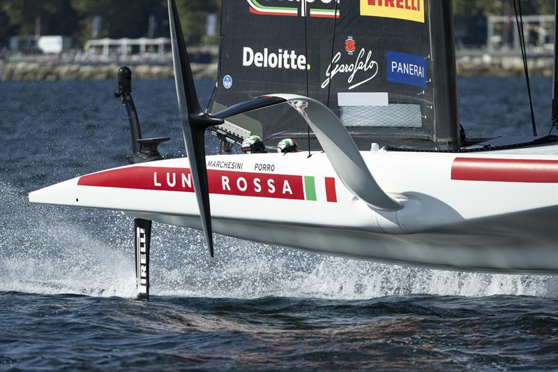 Luna Rossa - Day 1 - Louis Vuitton America's Cup - Preliminary Regatta Naples - September 25, 2026 - photo © Ricardo Pinto / America's Cup