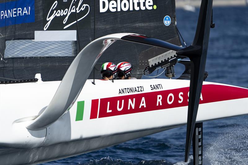 Luna Rossa - Day 1 - Louis Vuitton America's Cup - Preliminary Regatta Naples - September 25, 2026 - photo © Ian Roman/ America's Cup