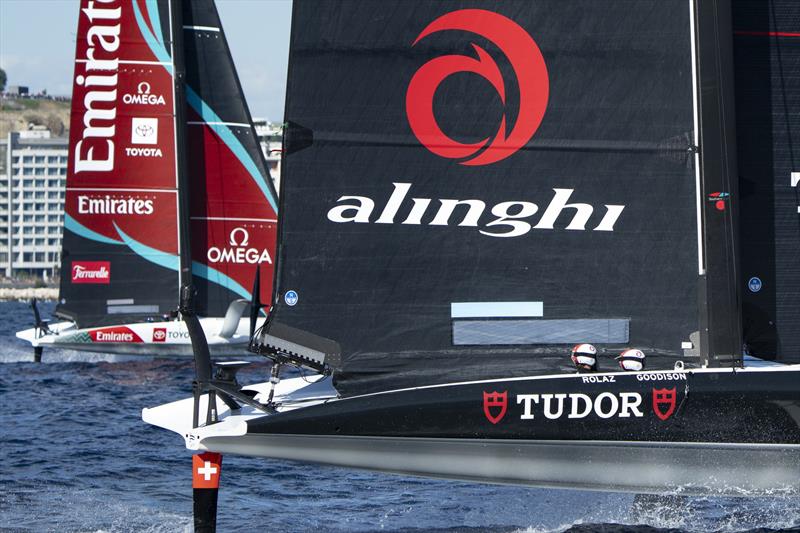  Tudor Alinghi - Day 1 - Louis Vuitton America's Cup - Preliminary Regatta Naples - September 25, 2026 - photo © Ian Roman/ America's Cup