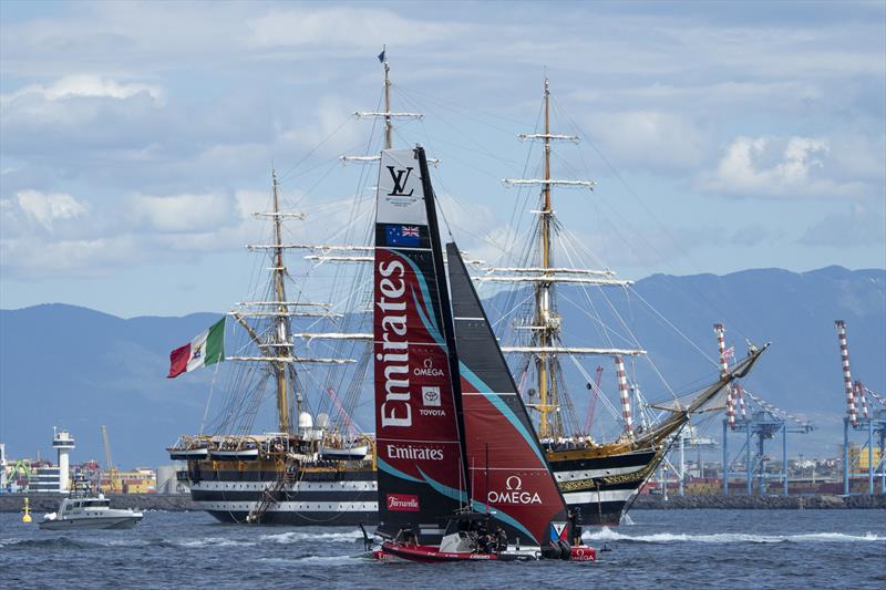 Emirates Team NZ - Day 1 - Louis Vuitton America's Cup - Preliminary Regatta Naples - September 25, 2026 - photo © Ian Roman/ America's Cup