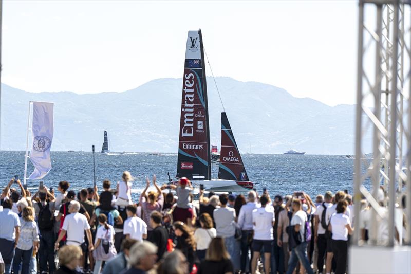Emirates Team NZ - Day 2 - Louis Vuitton America's Cup - Preliminary Regatta Naples - September 26, 2026 - photo © Francesca Ardau/America's Cup
