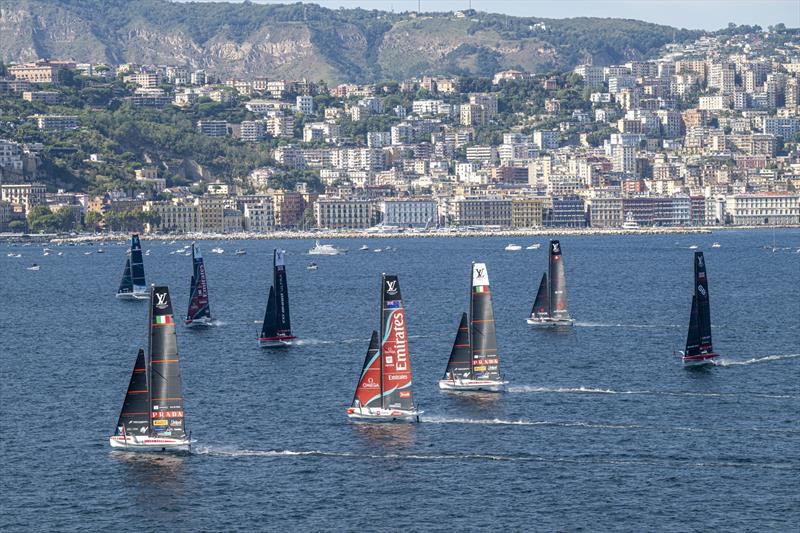 Louis Vuitton 38th America's Cup Preliminary Regatta photo copyright Ricardo Pinto / America's Cup taken at  and featuring the AC40 class