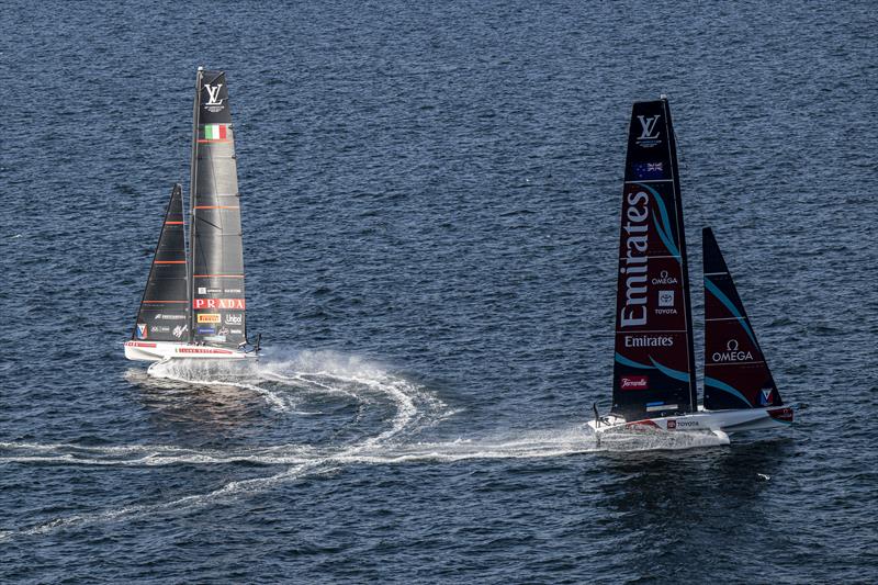 Louis Vuitton 38th America's Cup Preliminary Regatta photo copyright Ricardo Pinto / America's Cup taken at  and featuring the AC40 class