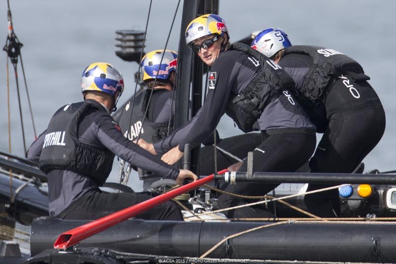 ORACLE TEAM USA at Louis Vuitton America's Cup World Series Gothenburg photo copyright ACEA 2015 / Gilles Martin-Raget taken at  and featuring the AC45 class