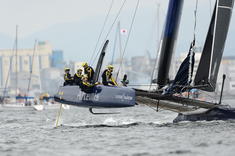 Artemis Racing win races 4 and 5 at Louis Vuitton America's Cup World Series Fukuoka - photo © Sam Kurtul / www.worldofthelens.co.uk