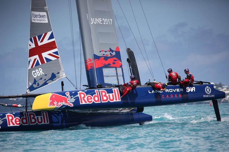 Land Rover BAR win the Red Bull Youth America's Cup photo copyright Harry KH / Land Rover BAR taken at  and featuring the AC45 class