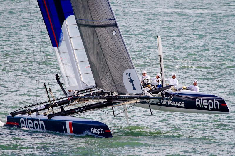 America's Cup World Series in Plymouth day 5 photo copyright Tom Gruitt / Y&Y taken at  and featuring the AC45 class