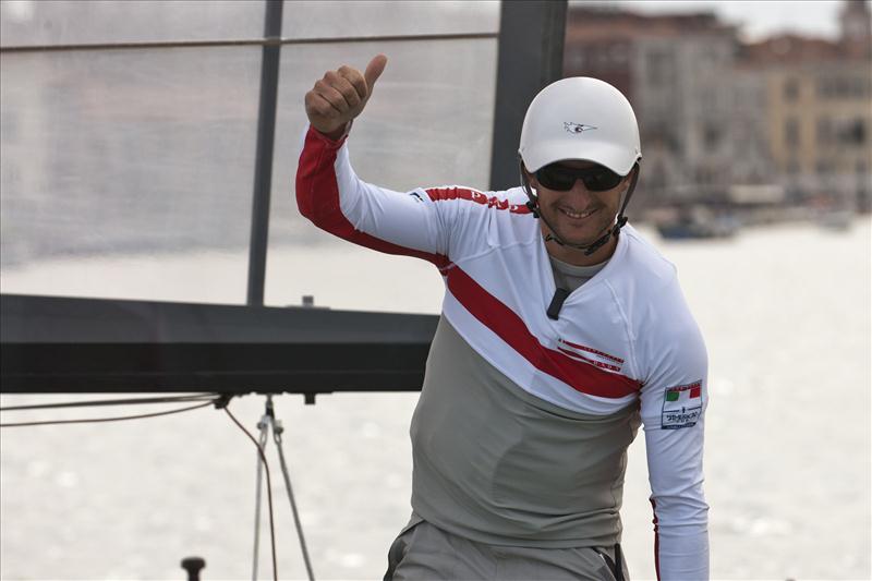 America's Cup World Series in Venice day 2 photo copyright Gilles Martin-Raget / ACEA taken at  and featuring the AC45 class